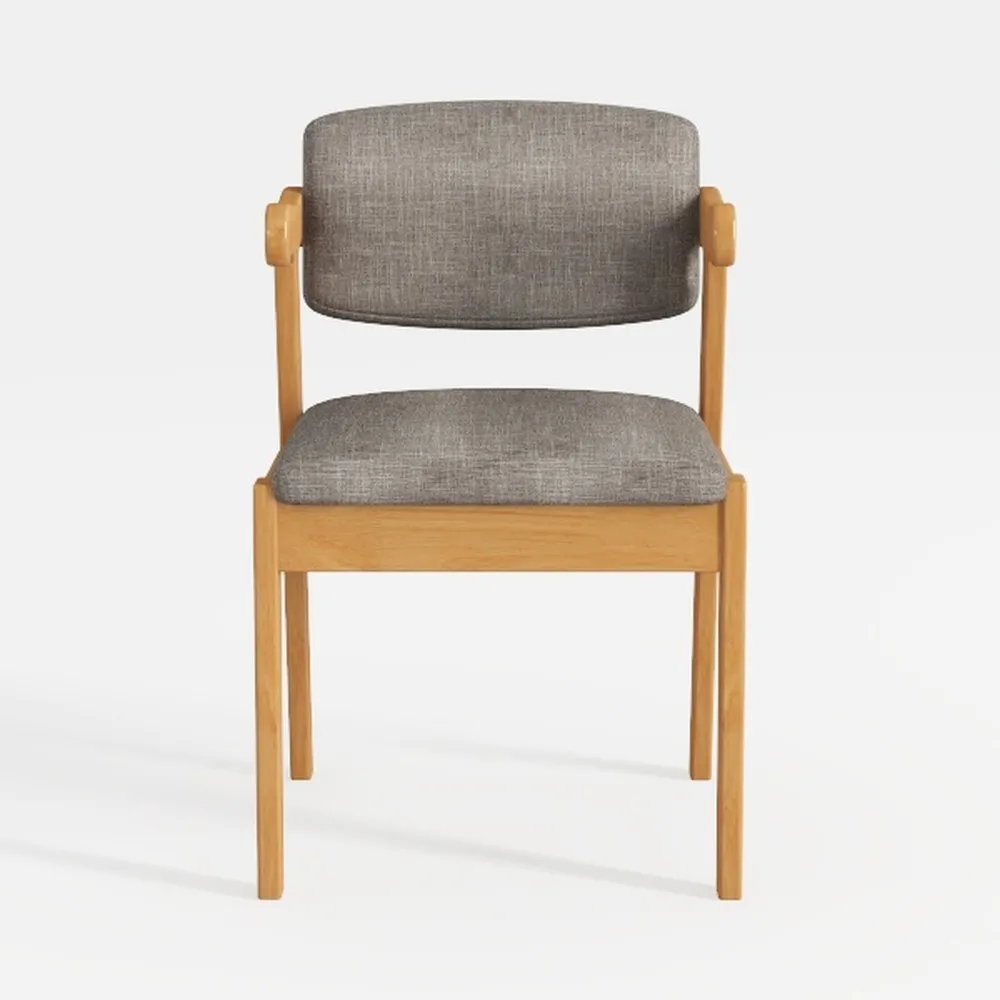 LSSPAID Mid Century Dining Chair Set of 1, Grey