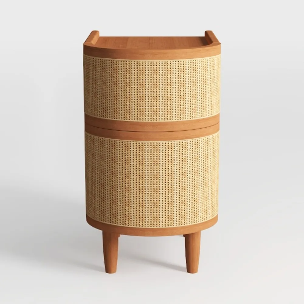 Night Stands Solid Wood Bedside Table Small Side