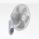 Minimalist Plastic Wall Mounted Electric Fan 3D Model Right 45 Degree View