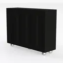 Sideboard Buffet Cabinet with Storage, Modern Left 45 Degree View