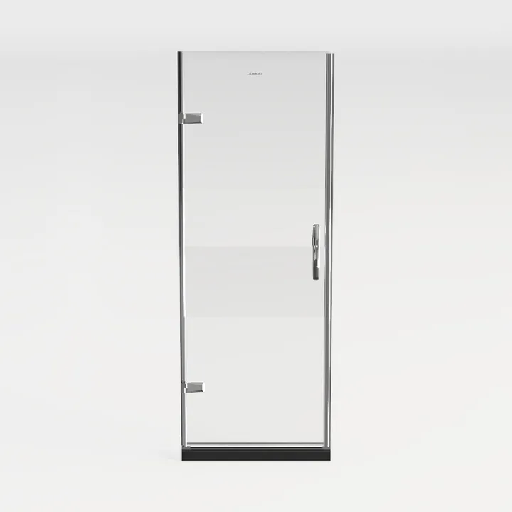 32 4/8"-34" W × 72" H Frameless Pivot Shower Door