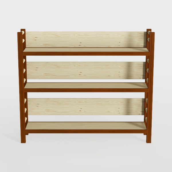 Smiry Shoe Rack, 3 Tier Long Bamboo Shoe Organizer