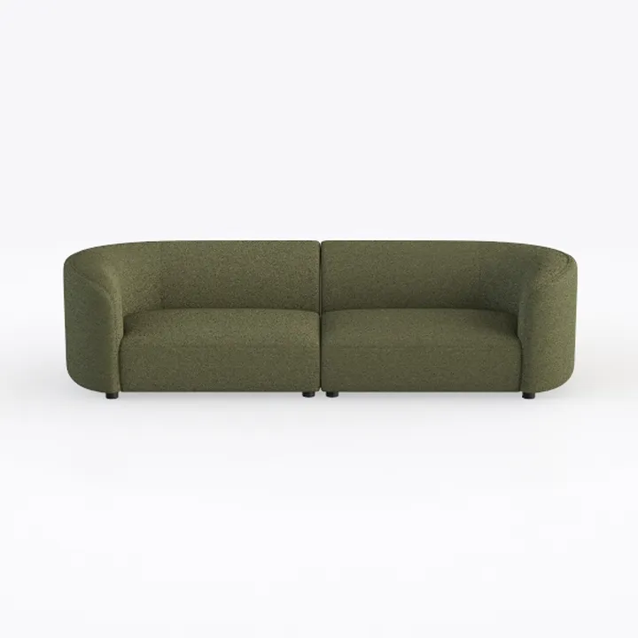 Moe's Home Collection Thora Sofa Dark Green
