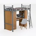 TREATLIFE HOME Maximize Space with Full Size Loft  Right 45 Degree View