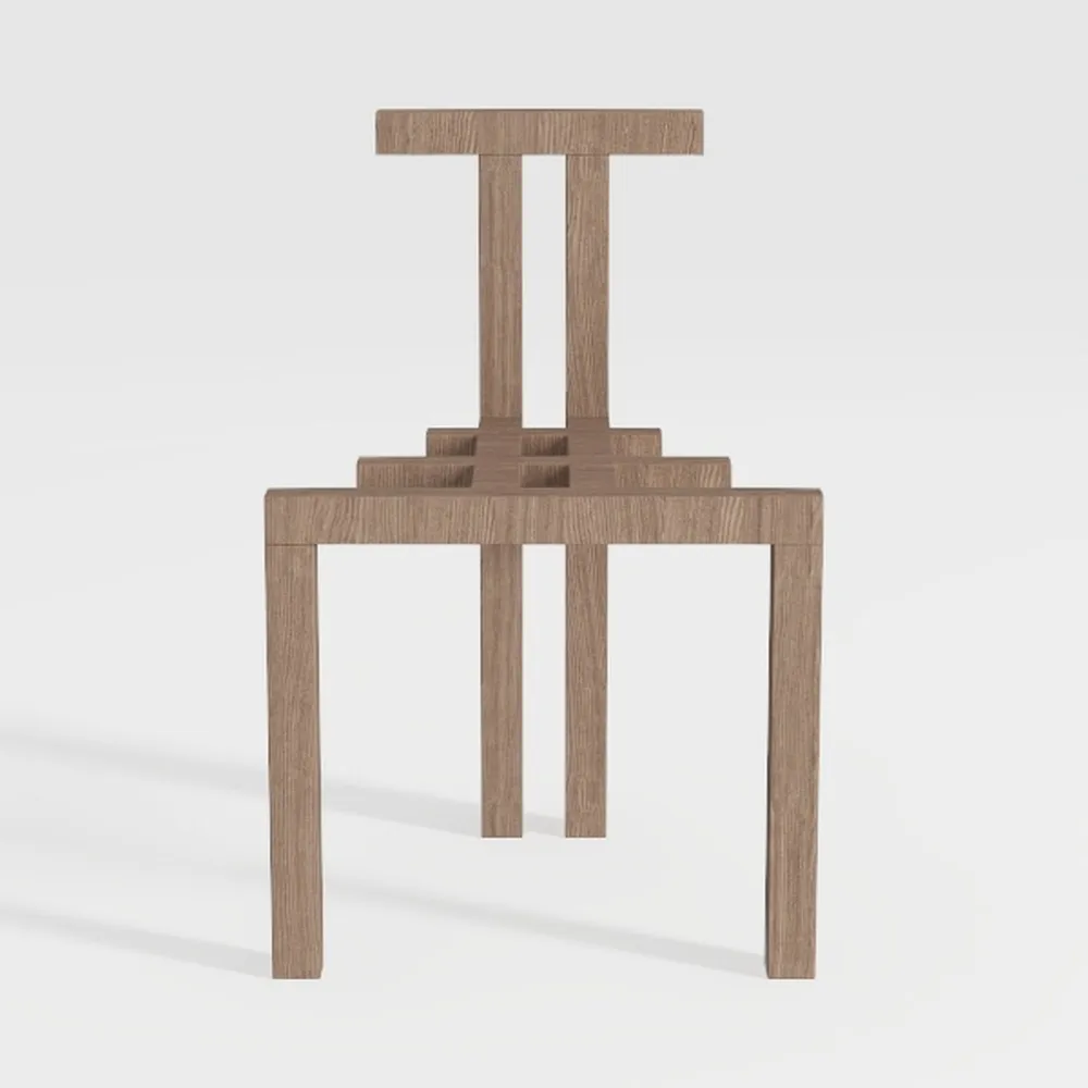 VIBELL Sedia pieghevole da parete