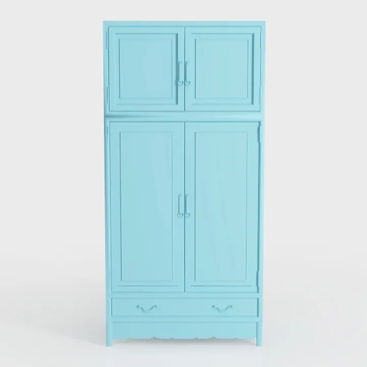 71 "Farmhouse Metal Filing Cabinet with a Drawer