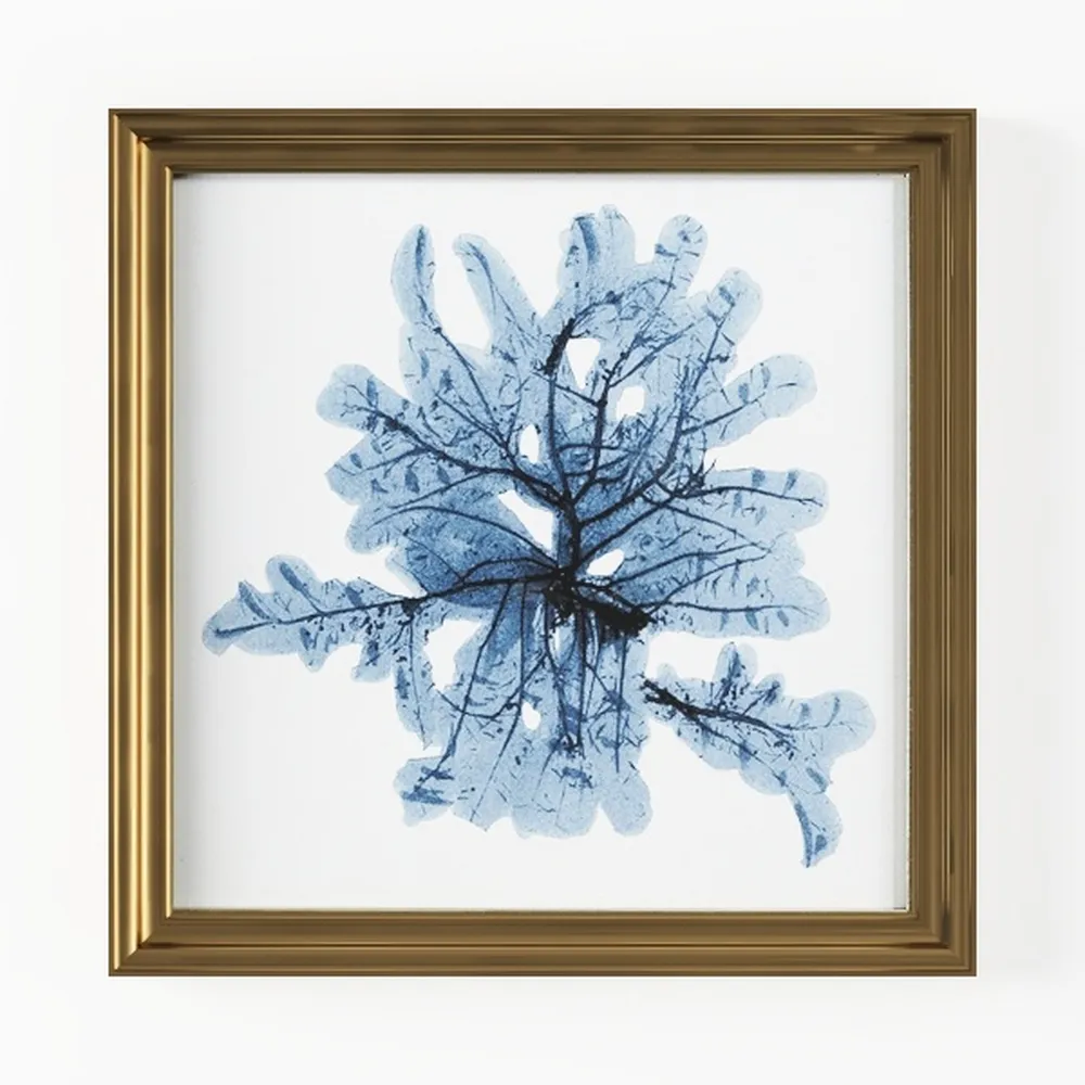 ARPEOTCY Vintage Scenery Decor Gold Framed Wall