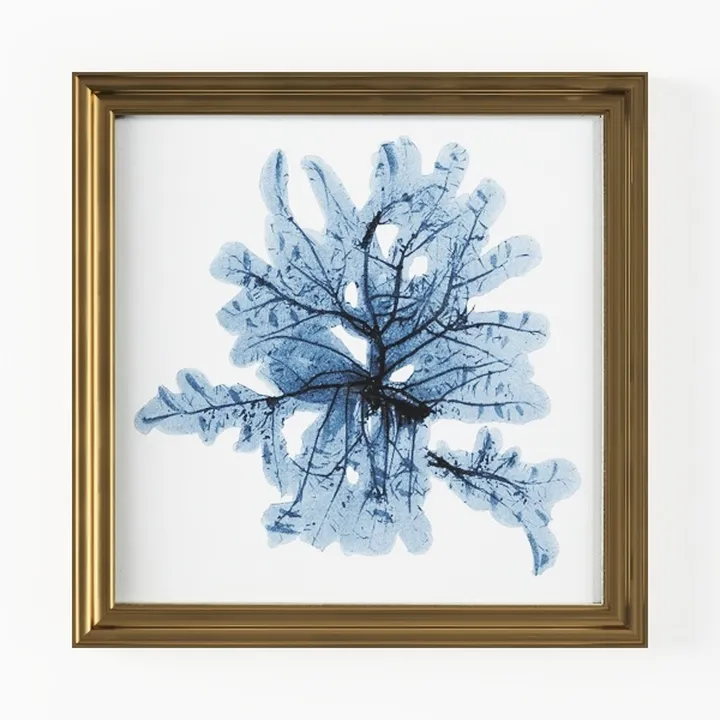 ARPEOTCY Vintage Scenery Decor Gold Framed Wall