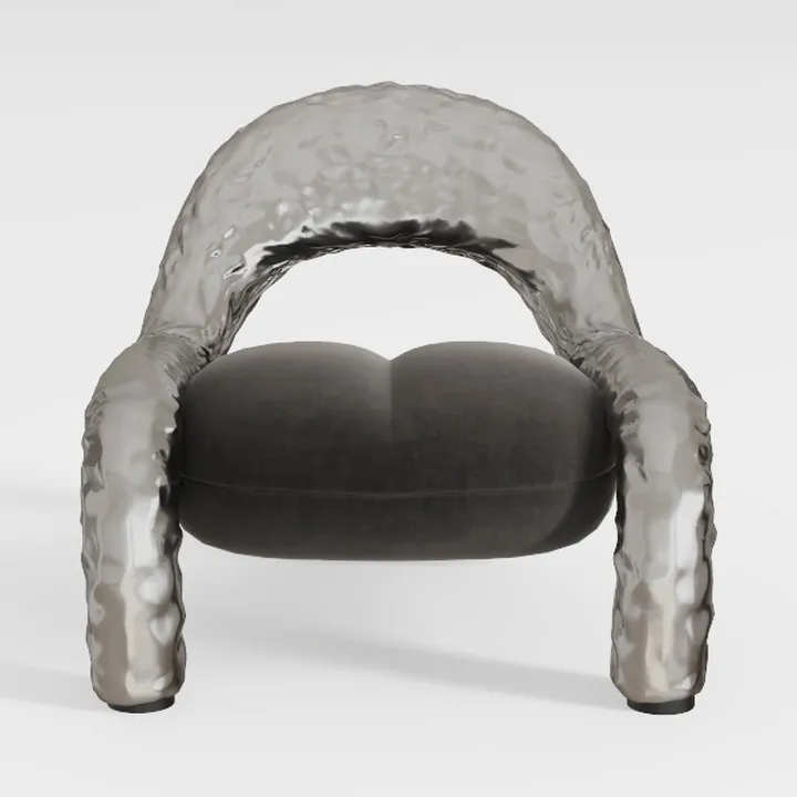 Creative Elephant Leg Chair, Single Leisure Sofa C
