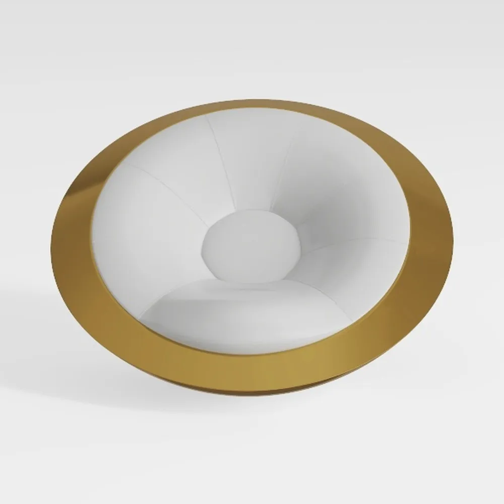 Tov Furniture Naomi Upholstered Velvet 360 Degree 