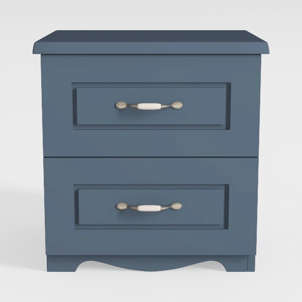 Bedside Table Solid Mango Wood 15.7"x11.8"x19.7"