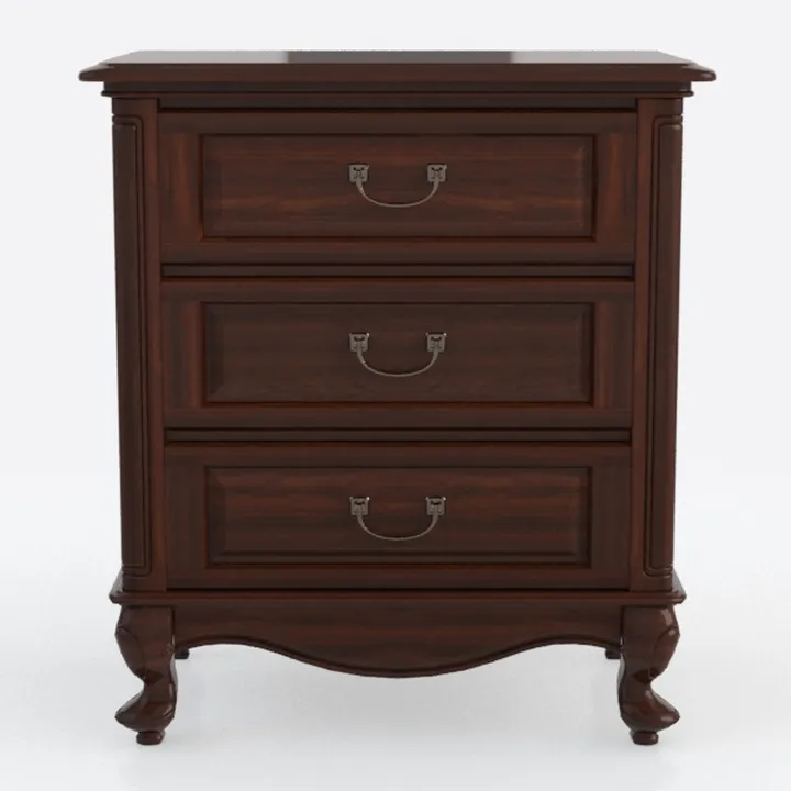 Furniture of America Bradford Solid Wood 3-Drawer