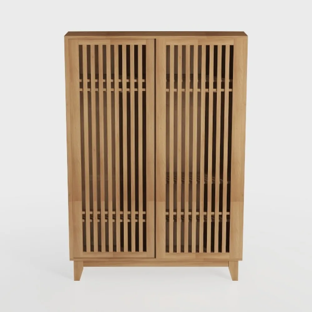 HOMPUS Console Table with 2 Drawers and 1 Shelf,