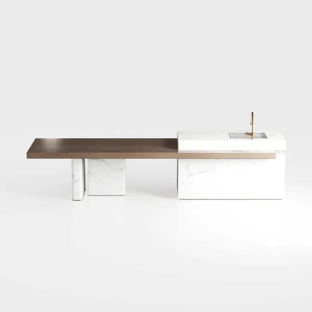 TAPIVA Desk Computer Desks Office Desk Marble Tabl
