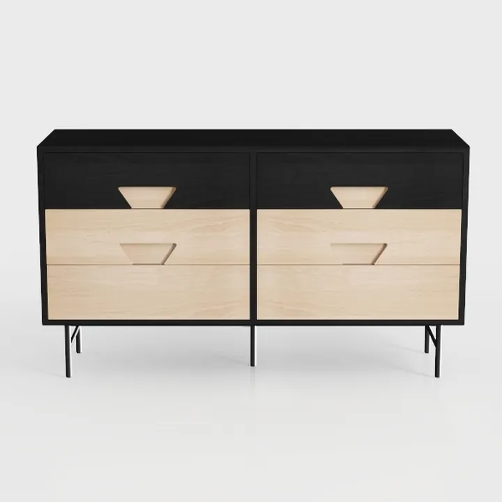 Buffet Cabinet with Storage, 51" Modern Sideboard 