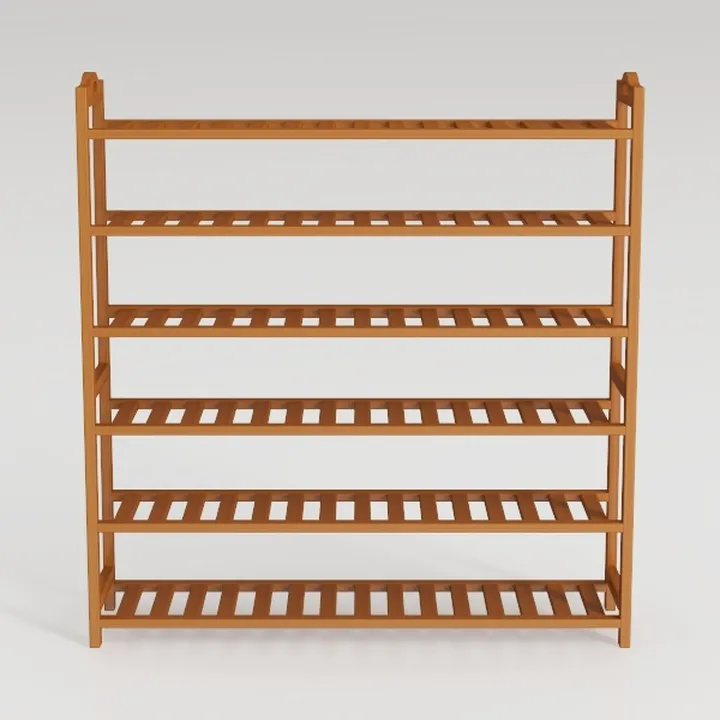 latifolia Bamboo Shoe Rack, 5-Tier Shoe Rack