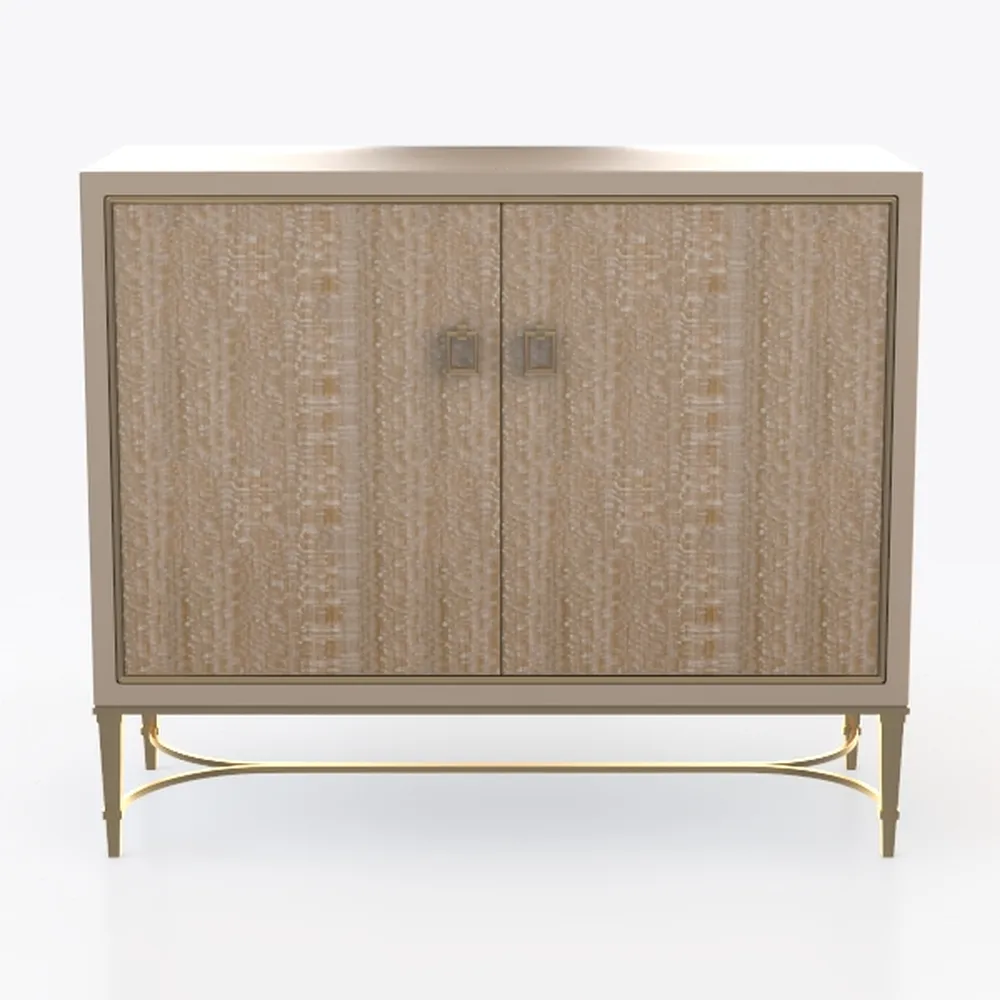 Best Choice Products 2-Door Rattan Storage Cabinet