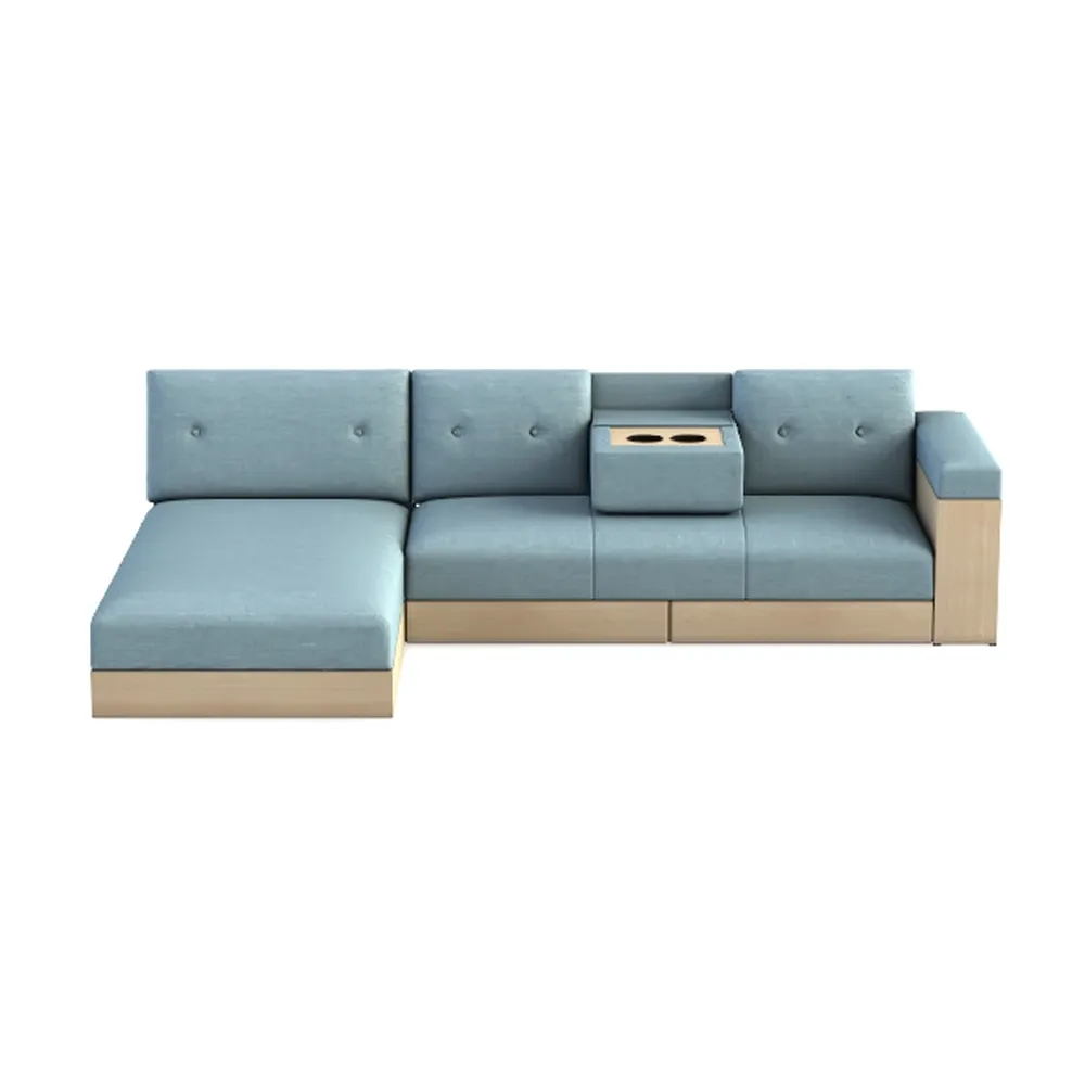 Sofa Bed Upholstered Sofa Bed, Linen Fabric 3 