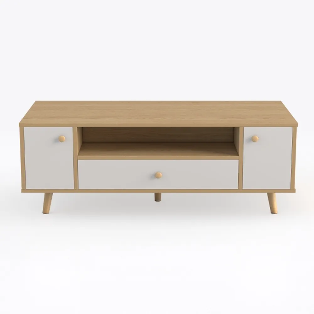 Convenience Concepts Oslo TV Stand, Woodgrain