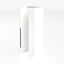 Fab Glass And Mirror SGCC Certified Fixed Panel Left 45 Degree View