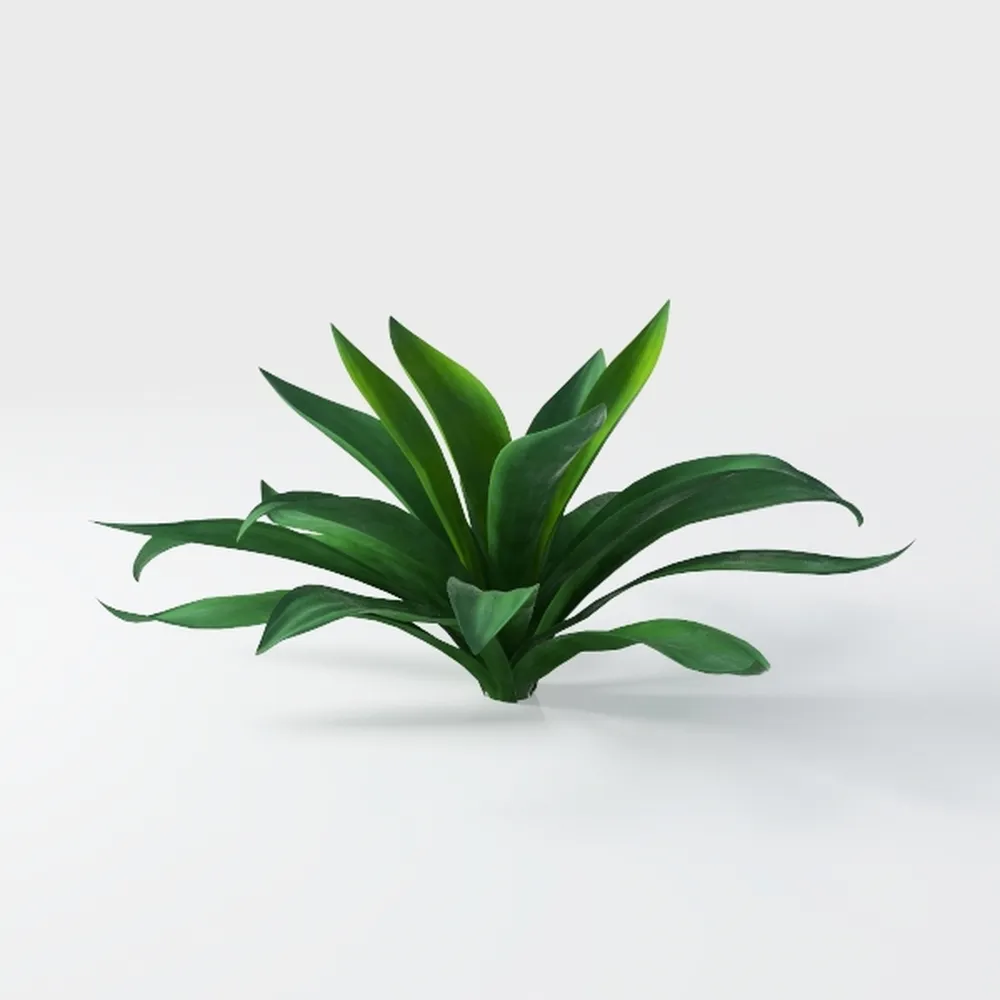 Artificial Magnolia Leaves Branches Fake 3D