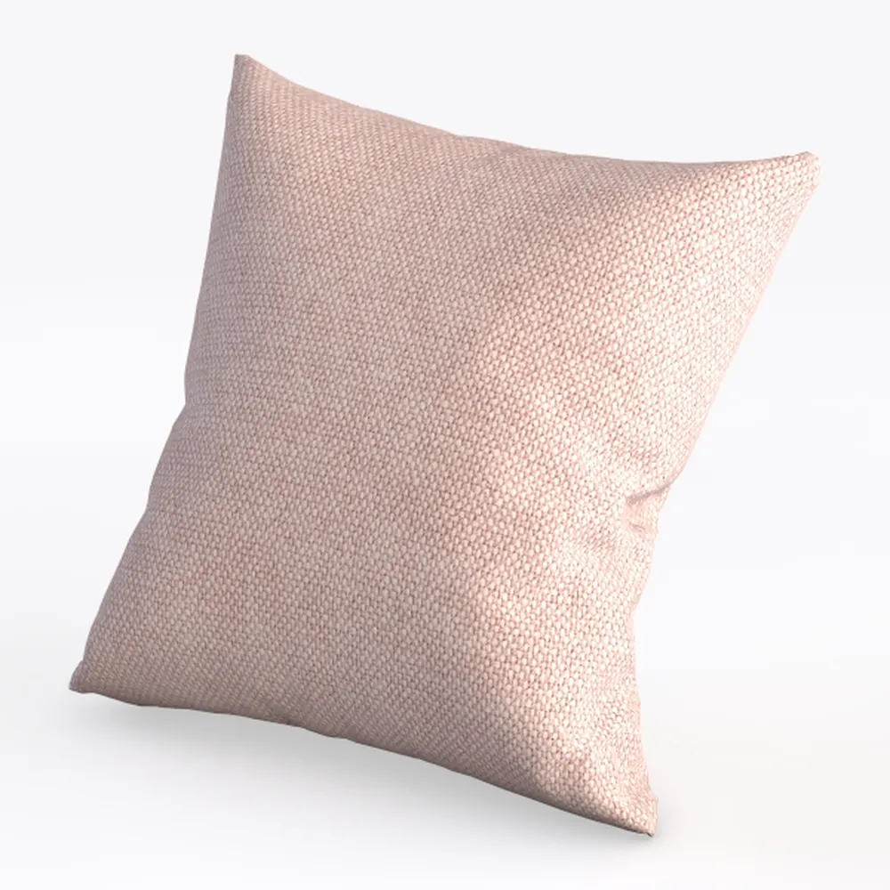 FUTEI Pink Chenille Throw Pillow Covers 18x18 Inch