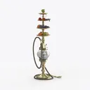 hookah-Renaissance Romance Right 45 Degree View