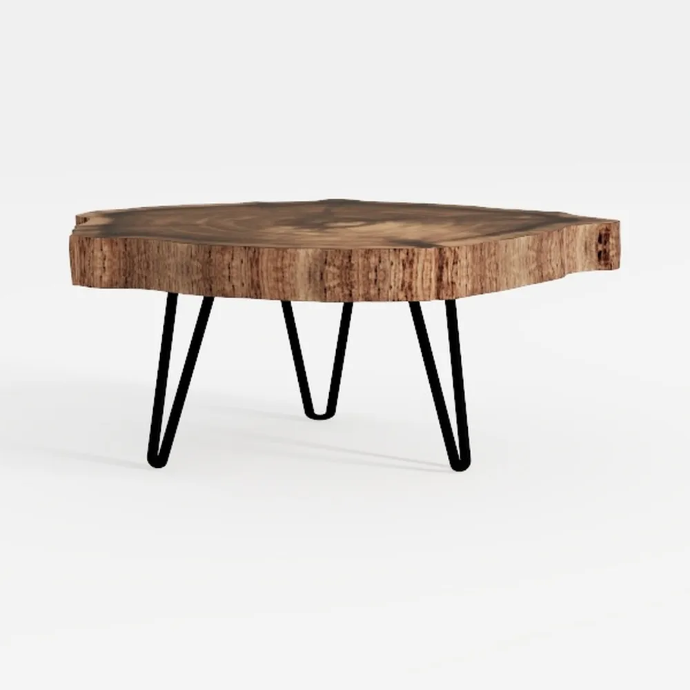 Round Coffee Table, Small Circle Coffee Table with