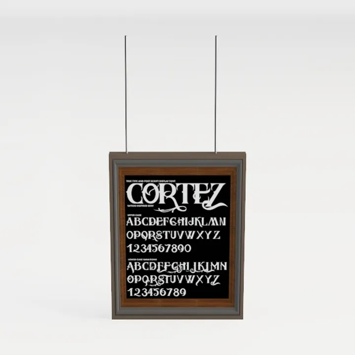 café signboard