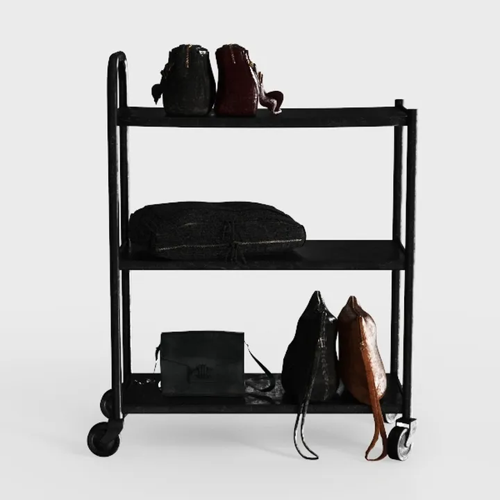 Metal Mobile File Cabinet, Rolling File Cart File
