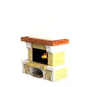 Fireplace 430 Left 45 Degree View