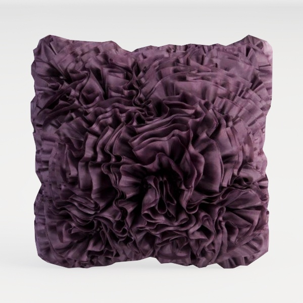 Pink Christmas Waterproof Outdoor Throw Pillow