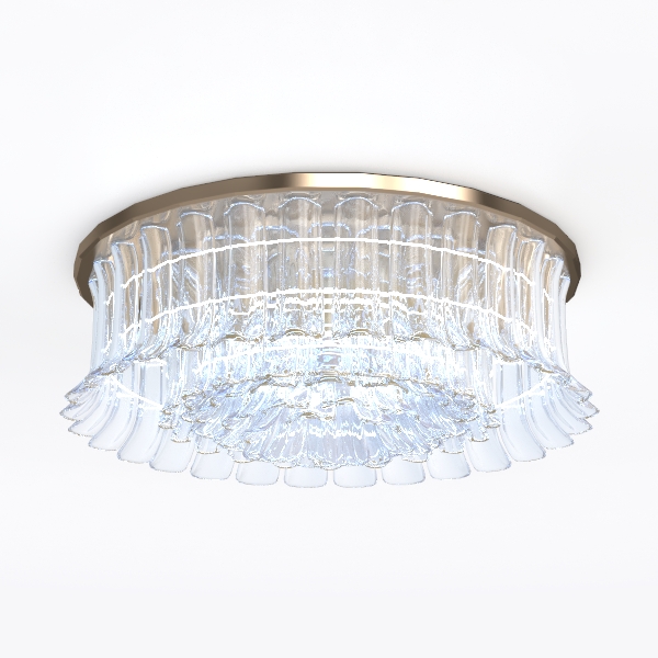 4 Lights Modern Crystal Chandelier Oil Rubbed