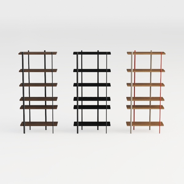 Tribesigns Triple Wide 5-Shelf Bookcase, Etagere