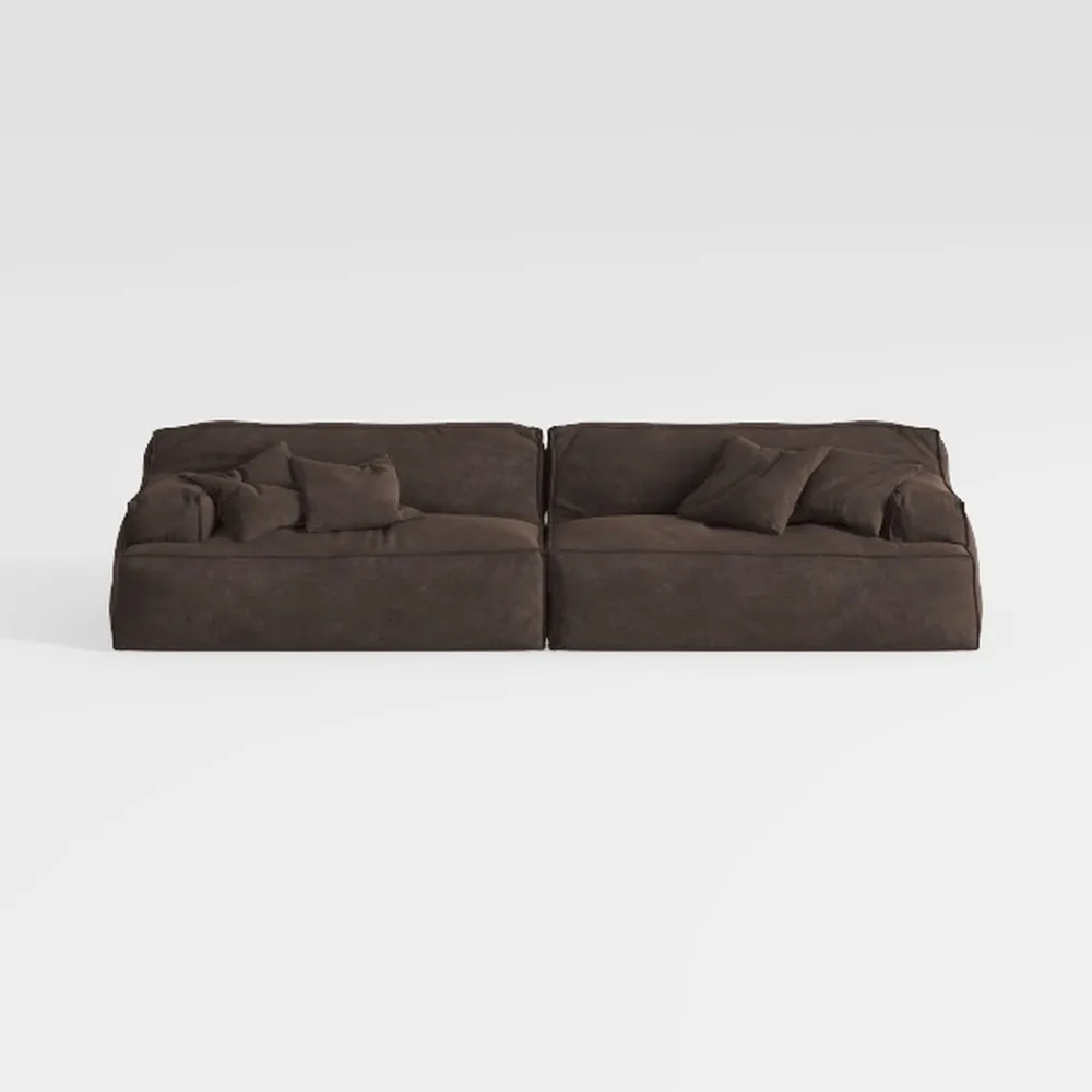 POLY & BARK Capa 92" Sofa in Full-Grain Semi