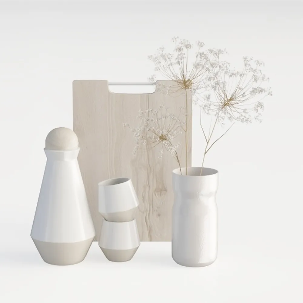 Ceramic Flower Vase Home Decor - Small Farmhouse 