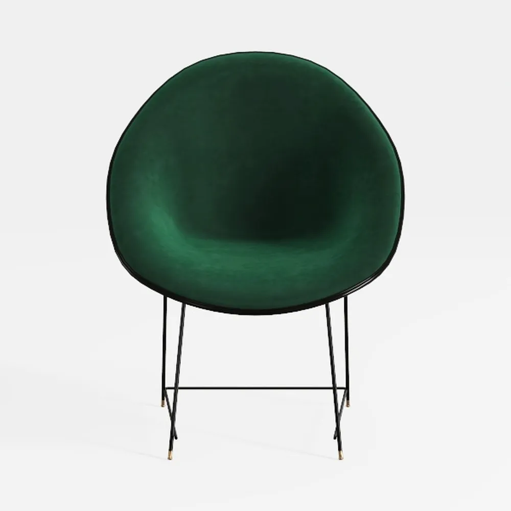 360° Swivel Accent Chair with Ottoman Set, Comfy