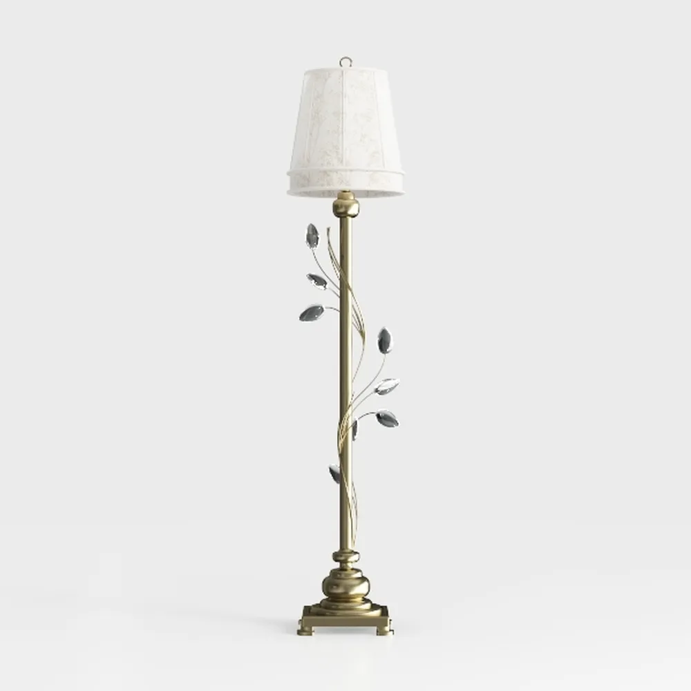 Dale Tiffany SGF17175F 24% Lead Crystal Floor Lamp