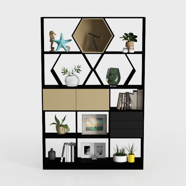 Mavivegue Book Shelf, 9 Cube Storage Organizer