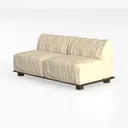 TUFT & FINCH Mid-Century Modern Style Premium 3-Se Left 45 Degree View