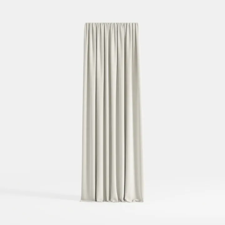YZ HOME Natural Pinch Pleated Blackout Curtains 2 