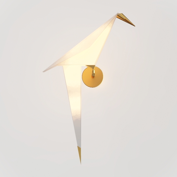 Bird Shaped Wall Lamp