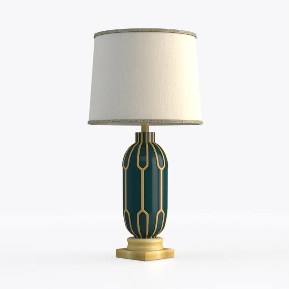 American Style Ceramic Table Lamp, Bedside Lamps