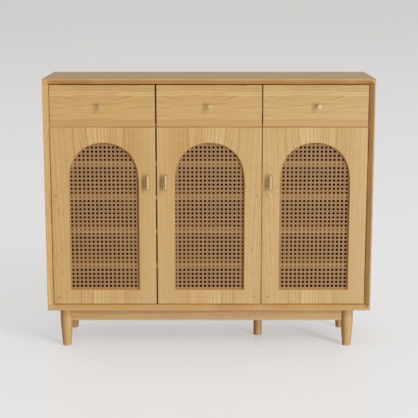 HOMCOM Sideboard Buffet Cabinet, Coffee Bar