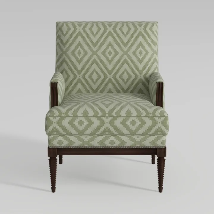 Pia Ricco Mid Century Modern Armchair Accent Chair