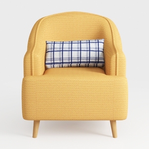 Yaheetech Accent Chairs for Living Room, Furry