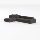101" Modular Sectional Couches for Living Room Left 45 Degree View