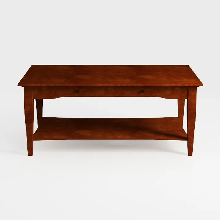 MODERION Solid Wood Coffee Table with Storage