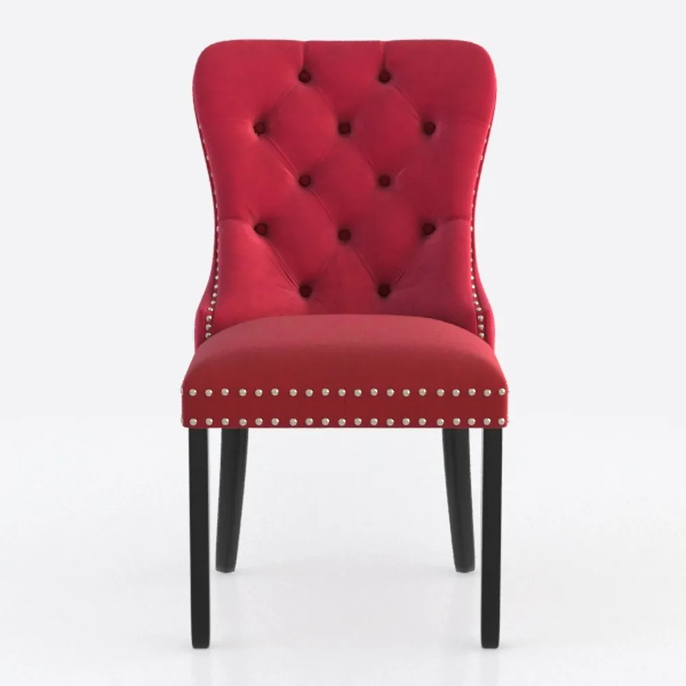 SUBRTEX Dining Set Parsons Chairs, Large Set of 2