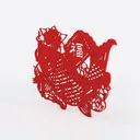 papercut-Happy Tiger Year  Left 45 Degree View